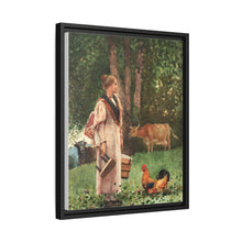 The Milk Maid (1878) by Winslow Homer