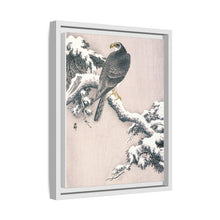 Goshawk on Snow-covered Pine Bough by Ohara Koson (1877–1945)