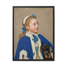 Portrait of Maria Frederike van Reede-Athlone at Seven Years of Age by Jean Etienne Liotard - NOMADEN ART GALLERY