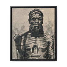 A shaman or medicine man with extensive body painting, Worgaia, Central Australia - NOMADEN ART GALLERY