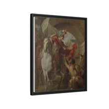 Saint Martin Sharing his Coat with a Beggar by Louis Galloche