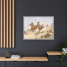 Apache Indians on Horseback by Herman Wendelborg Hansen