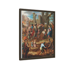 The Adoration of the Kings with Viceroy Pedro de Castro y Figueroa, Duke of La Conquista (La adoracion de los reyes con el virrey Pedro de Castro y Figueroa, duque de la Conquista) by Nicolas Enriquez.