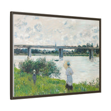 Claude Monet's The Promenade with the Railroad Bridge, Argenteuil (1874) - NOMADEN ART GALLERY