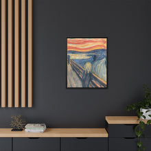 The Scream (1895) by Edvard Munch (Color Version) - NOMADEN ART GALLERY