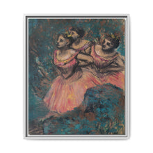 Three Dancers in Red Costume (1896) by Edgar Degas - NOMADEN ART GALLERY