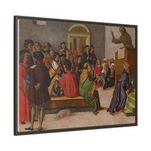 A Franciscan Monk Preaching (ca. 1515-1525 (Renaissance) by School of the Romagna