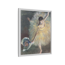 Fin de arabesco (1876) de Edgar Degas 