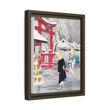 Impresión en alta resolución de Okabe en la nieve (ca. 1925-1926) de Hiroaki Takahashi 