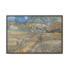 Vincent van Gogh's The Landscape at Saint-Rémy (Enclosed Field with Peasant) - Old Master Painting Print - NOMADEN ART GALLERY