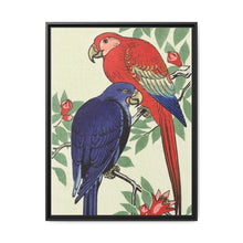 Red and a blue parrot (1925 - 1936) by Ohara Koson - NOMADEN ART GALLERY