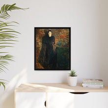 Lady in Black by Edvard Munch - NOMADEN ART GALLERY