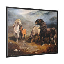 Fine Horse Pulling Golden Sleigh
