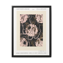 Flower pattern Art Deco stencil print in oriental style. Original from our own 1914 edition of Samarkande - NOMADEN ART GALLERY