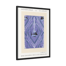 Art Deco fountain pattern pochoir print in oriental style. Original from our own 1914 edition of Samarkande