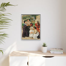 La familia del artista (La Famille de l'artiste) (1896) de Pierre-Auguste Renoir. 
