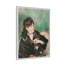 Retrato de Berthe Morisot con un abanico (1874) de Édouard Manet.