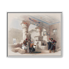 Deir el Medina (Dayr al Madinah) is an ancient Egyptian village which was home to the artisans who worked on the tombs in the Valley of the Kings illustration by David Roberts - NOMADEN ART GALLERY