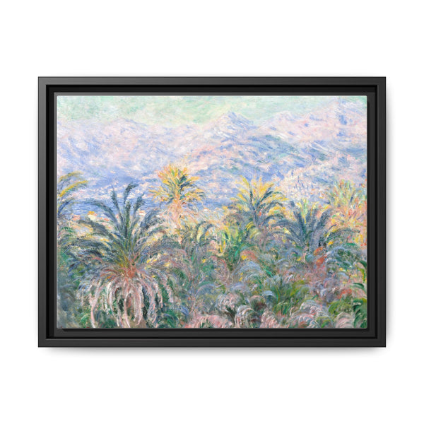 Palm Trees at Bordighera (1884) by Claude Monet - NOMADEN ART GALLERY