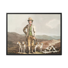 Illustration of the dog breaker from The Costume of Yorkshire (1814) by George Walker - NOMADEN ART GALLERY