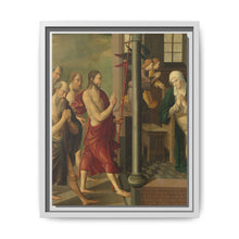 Panel of an Altarpiece with Dispute with the Doctors, on verso is Appearance of Christ to his Mother (c. 1520 - c. 1535) by Master of Alkmaar - NOMADEN ART GALLERY