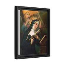 Female Saint Holding Crucifix with Crown of Thorns - NOMADEN ART GALLERY