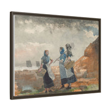 Three Fisher Girls, Tynemouth (1881) by Winslow Homer