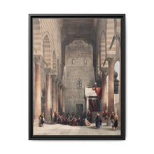 Interior of the mosque of the Metwalys (Metwalis) illustration by David Roberts (1796–1864) - NOMADEN ART GALLERY