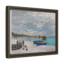 The Beach at Sainte-Adresse (1867) by Claude Monet - NOMADEN ART GALLERY
