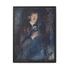 Edvard Munch's Self-Portrait with Cigarette (1895) - NOMADEN ART GALLERY