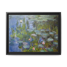 Water Lilies by Claude Monet - Framed Classic Canvas Print - NOMADEN ART GALLERY