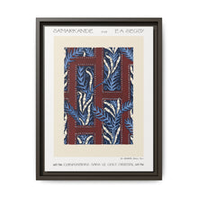 Art Nouveau Flower pattern pochoir print in oriental style. Original from our own 1914 edition of Samarkande - NOMADEN ART GALLERY