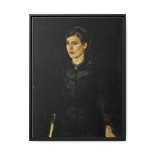 Inger in Black (1884) by Edvard Munch - NOMADEN ART GALLERY