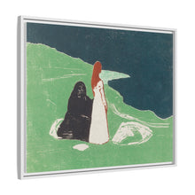 Two Women on the Shore (1898) by Edvard Munch - NOMADEN ART GALLERY