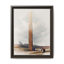 Ancient Egypt Art: Obelisk of Heliopolis by David Roberts - Canvas Wall Art - NOMADEN ART GALLERY