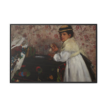 Edgar Degas's Portrait of Mlle Hortense Valpinçon (c. 1871) - NOMADEN ART GALLERY