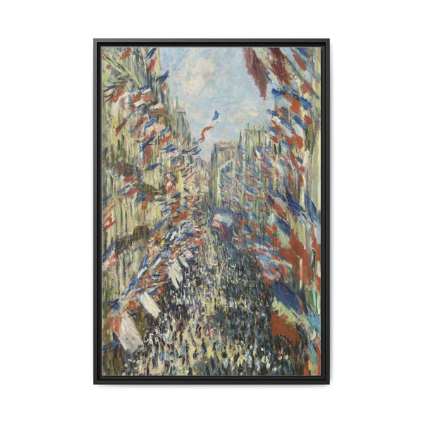 Claude Monet's The Rue Montorgueil in Paris (1878) - NOMADEN ART GALLERY