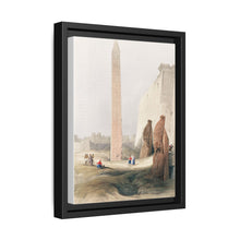 Luxor city on the east bank of the Nile River in southern Egypt illustration by David Roberts (1796–1864) - NOMADEN ART GALLERY