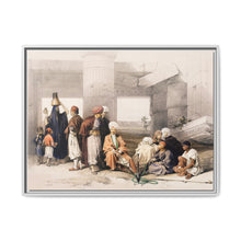 Entrance of the Temple of Amun Thebes illustration by David Roberts (1796–1864) - NOMADEN ART GALLERY