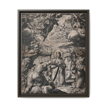 The martyrdom of Saint Ursula. Engraving by J. Sadeler after P. de Witte - NOMADEN ART GALLERY