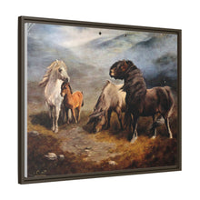 Fine Horse Pulling Golden Sleigh