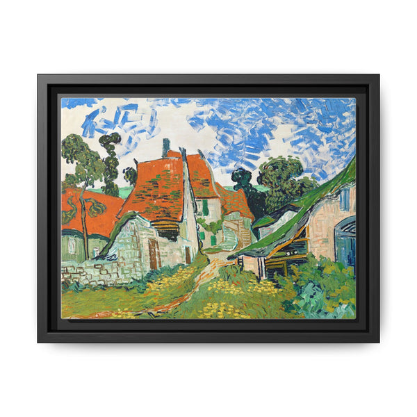 Vincent van Gogh's Street in Auvers-sur-Oise (1890) - NOMADEN ART GALLERY