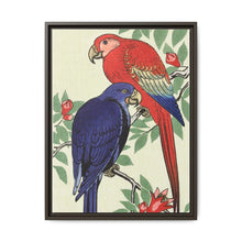 Red and a blue parrot (1925 - 1936) by Ohara Koson - NOMADEN ART GALLERY