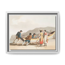 Illustration of fishermen from The Costume of Yorkshire (1814) by George Walker - NOMADEN ART GALLERY