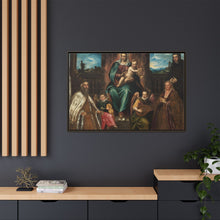 Doge Alvise Mocenigo and Family before the Madonna and Child (c. 1575) by Jacopo Tintoretto