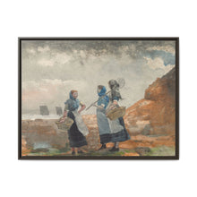 Three Fisher Girls, Tynemouth (1881) by Winslow Homer - NOMADEN ART GALLERY