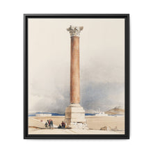 Pompey's Pillar Alexandria illustration by David Roberts (1796–1864). - NOMADEN ART GALLERY