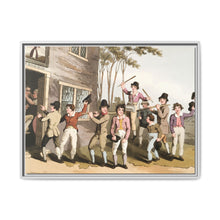 Illustration of riding the stang from The Costume of Yorkshire (1814) by George Walker - NOMADEN ART GALLERY