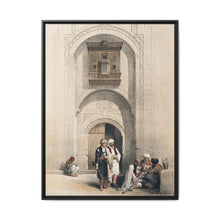 Modern mansion showing the arabesque architecture of Cairo illustration by David Roberts (1796–1864) - NOMADEN ART GALLERY