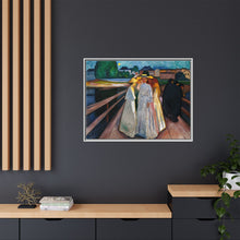 Edvard Munch's On the Bridge (1903) - NOMADEN ART GALLERY